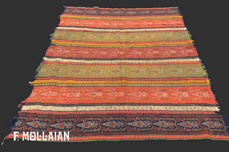 Antique Kerman Persian Textile n°:98380981